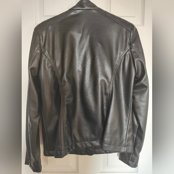 Women's Banana Republic Moto Style Vegan Jacket Size Small - Picture 2 of 7
